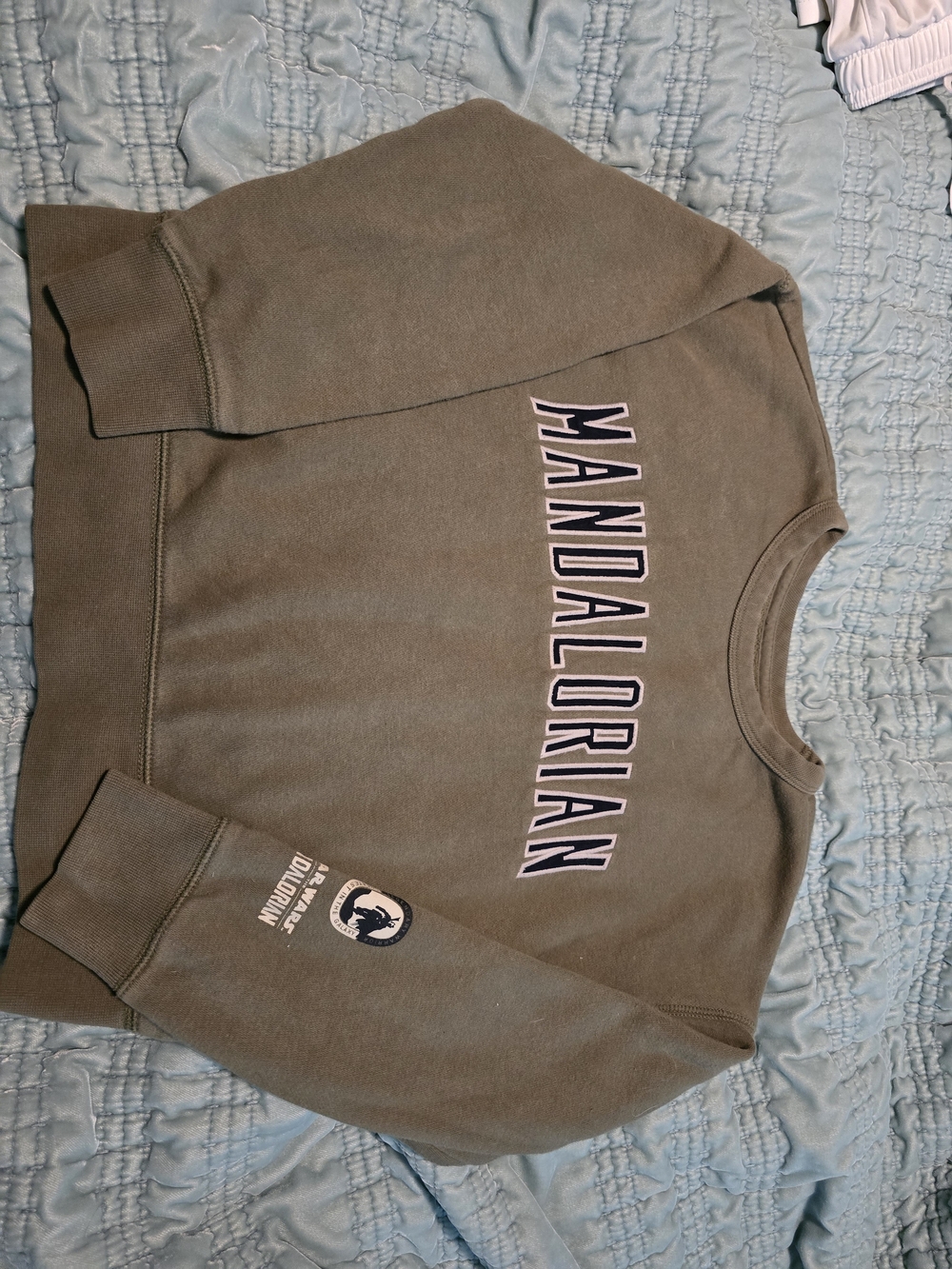GAP Olive Green "Mandalorian" Crewneck Sweatshirt